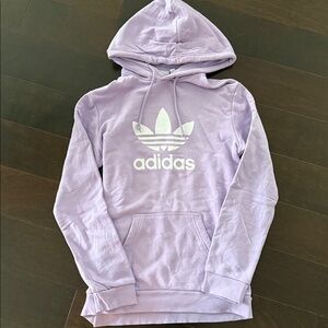 Adidas Classic Trefoil Pastel Purple Hoodie
